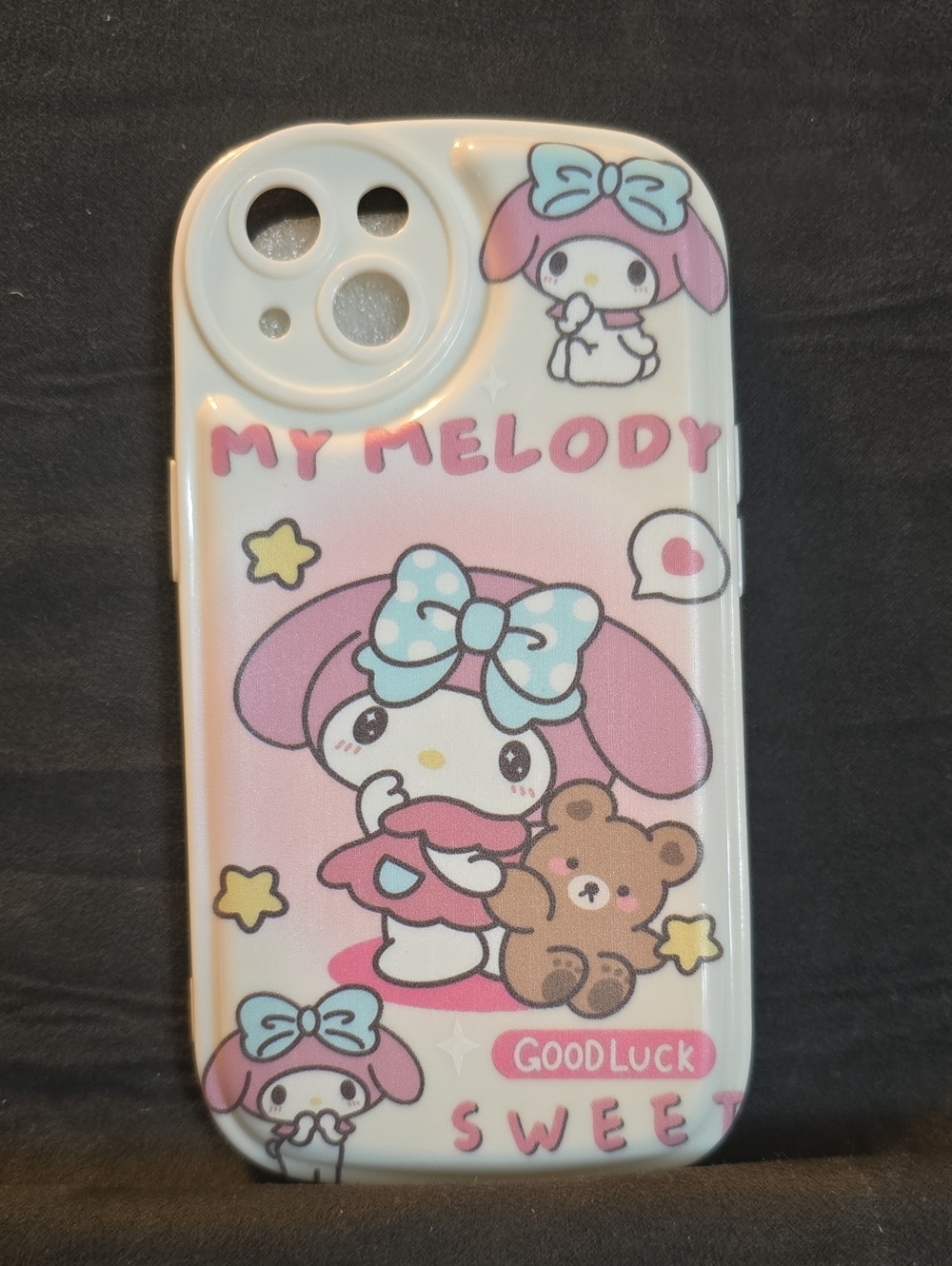 Hello Kitty My Melody Pink Phone Case for iPhone 13 Pink Cute Kawaii